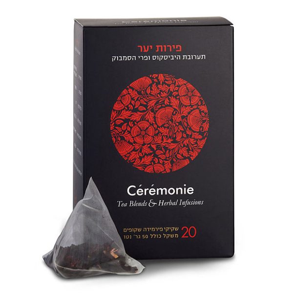 תה סרמוני - פירות יער פירמידות - 20 יח'
